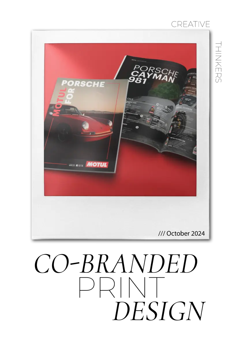 Co-Branded Porsche Brochure